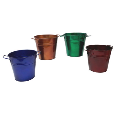 Retiro Metal Pot Planter