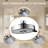 3 Rain Modes High Pressure 4-Inch Fixed Shower Head - 1.8 GPM, Easy Clean Nozzles, 1-Min Install