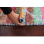 Tapis tribal marocain oriental noué à la main 2 x 3
