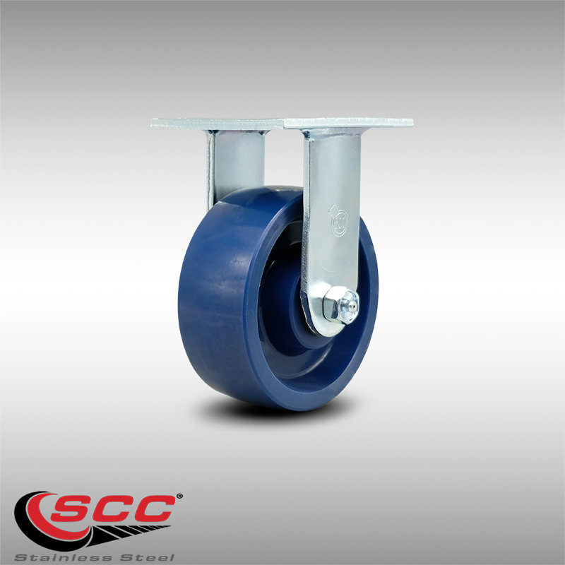 Stainless Steel Solid Poly Caster