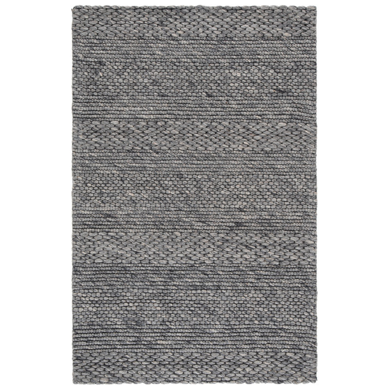 Adelle Dark Gray Area Rug, Rectangle 3' x 5'