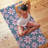 Trendy Daisy Floral Beach Towel 60x80 Inches, Daisy Flower Swim Pool Bath Towels for Women Girls Bathroom Swimming Pool Travel Camping, Flower Oversized Beach Towels