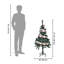 Arbre de Noël pin vert 3 pi 11 po