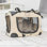 Collapsible Pet Carrier with 2 Doors