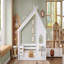 Lit simple, plancher de maison avec fenêtre et petite tablette, plancher en bois massif avec toit en forme de maison, aucun sommier nécessaire-1482368902-1482368903