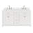 Macnair 60" Double Bathroom Vanity with White Quartz Top