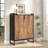 29.52" Shoe Cabinet With Doors-1577664048