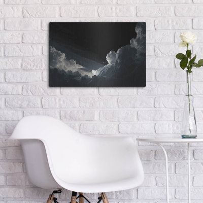 «Sublime Night Sky 1» par Ann Klee, art mural en métal, 24 po x 16 po