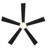 Wynd 5 - Blade Outdoor /Indoor Smart Ceiling Fan with Remote Control and LED Light Kit Included, Works With Alexa and iOS or Android App-79136628-79136629