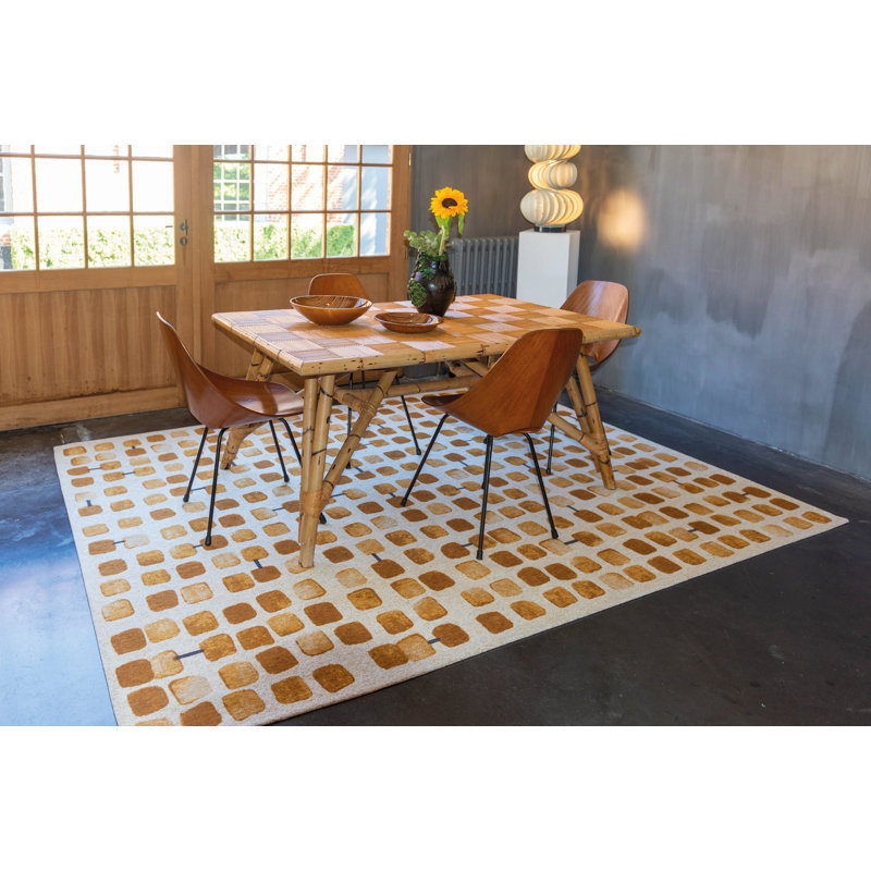 Geometric Recycled P.E.T Area Rug, Rectangle 140 x 200cm