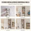 6 Piece Square Floating Shelf
