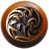 Cuivre antique / bois de cerisier