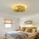20" Boho Ceiling Fan With Light Kit And Remote Control