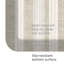 Tapis de cuisine anti-fatigue, motif de rayures en lin grès brun clair-126563065-126563068
