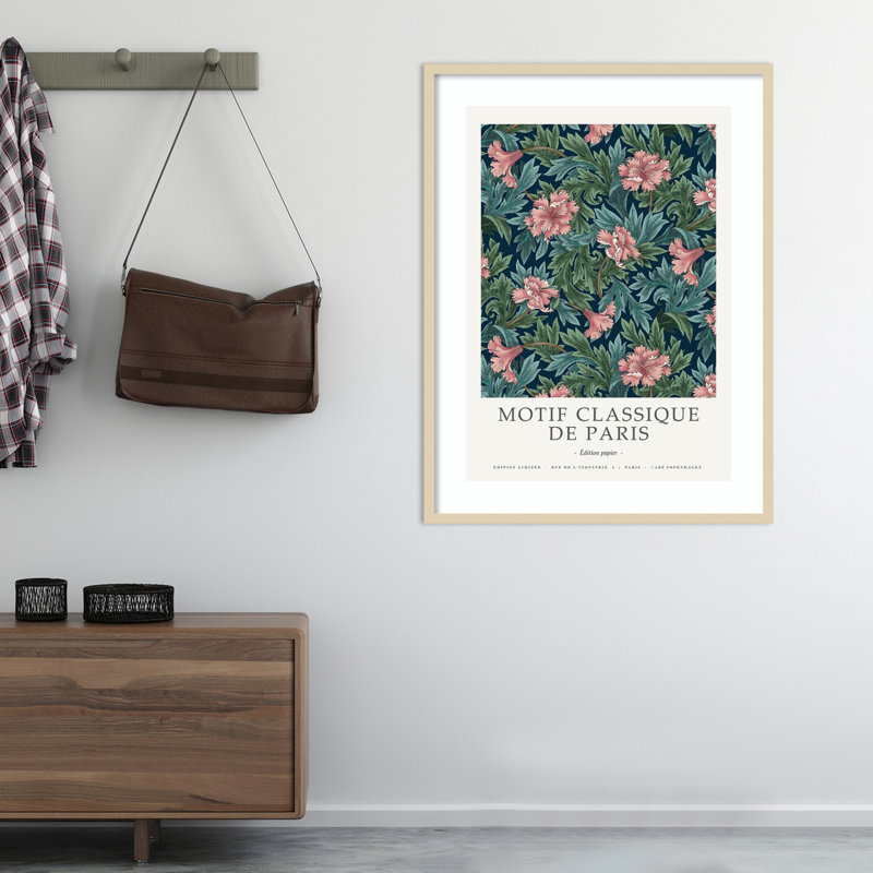 Motif Classique 1 by Design Fabrikken, 33.25" H x 25.25" W, Brown