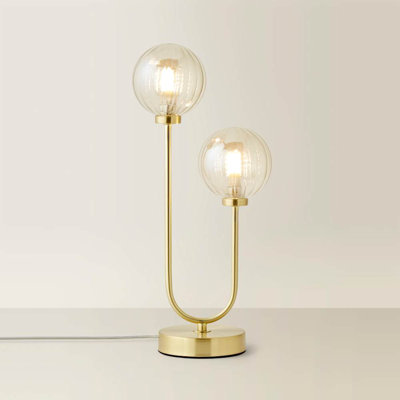 Glass Table Lamp