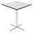 Regency Cain Square Breakroom Table & 4 M Stack Chairs-73412174-97266556-73412191