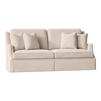 Savannah 87.5'' Slipcovered Sofa