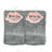 Serviettes de maquillage en molleton 6 pièces Arkwright's Coral-75145786