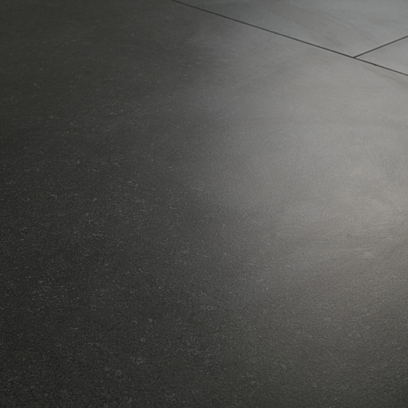 Betonica 24 in. x 48 in. Matte Porcelain Concrete Look Floor and Wall Tile, Slate
