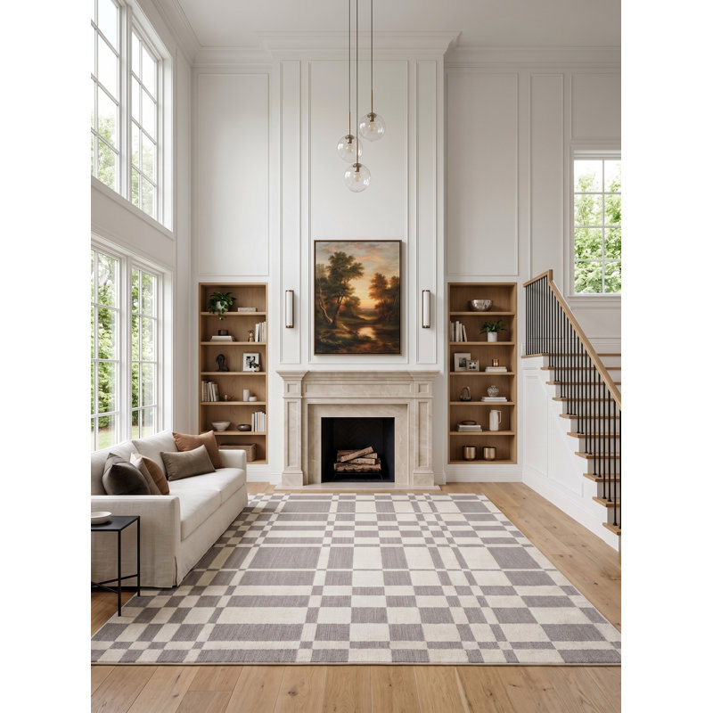 Urbano Geometric Indoor Rug, Rectangle 7'8" x 10'10"