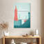 Affiche de voyage rétro Nicci San Francisco-108547149
