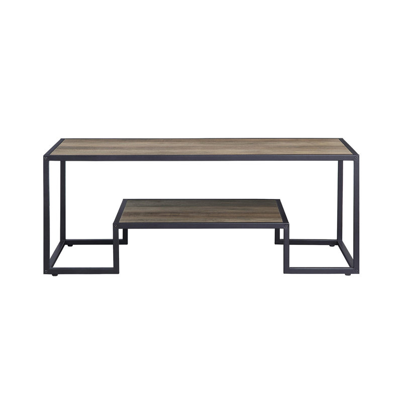 Table basse rectangulaire à 1 niveau
