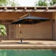 Parasol excentré pour patio en porte-à-faux 118 "Axis
