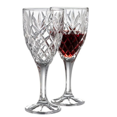 Oloughlin 220ml Crystal Goblet Set