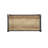 Antique Oak & Sandy Gray Finish Bookshelf