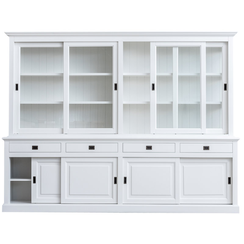 Burkett Display Cabinet, White