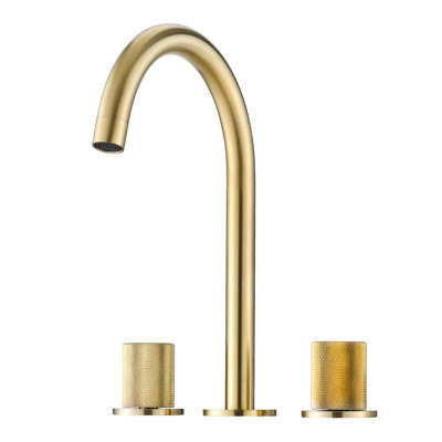 Robinet de salle de bain à large entraxe