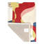 Abstract Area Rug in Miss
