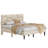 Linen Fabric Bed Frame-367386925-358703349