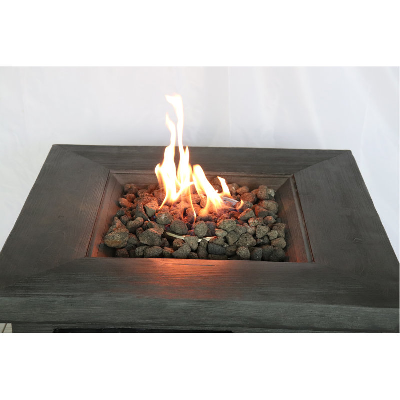 Fiber Reinforced Concrete Propane/Natural Gas Fire Pit Table