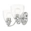 Éclairage de salle de bain à intensité variable 2 lumières Owasa-61763695