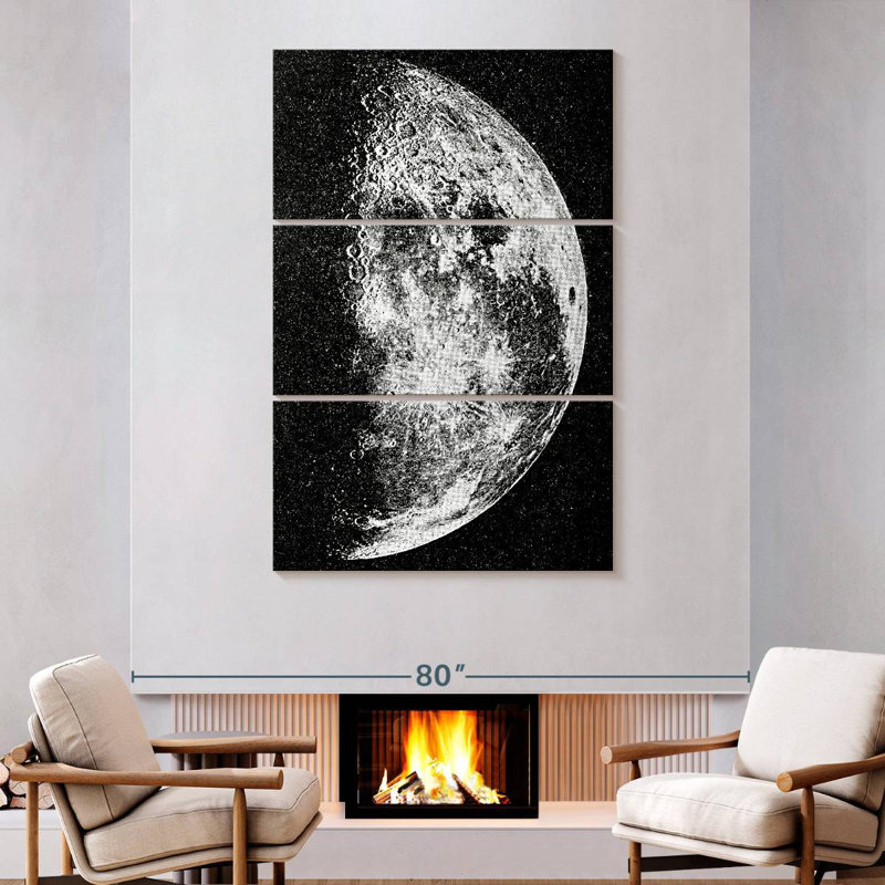 Oberle Half Moon, 74" H x 48" W