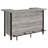 Menimen Grey Driftwood Freestanding Bar Unit