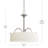 Inspire 3 - Light Steel Dimmable Drum Chandelier-677395597