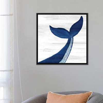 «Whale Tails II» par Ann Bailey - impression d'art graphique