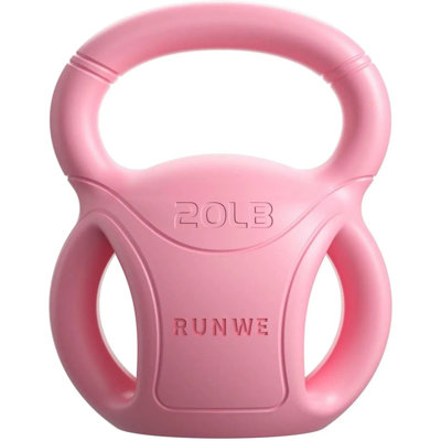 3‑handle Kettlebell Weight For Men & Women – 5, 10, 15, 20 Lb Options For Russian Twists, Ab Exercise, Weightlifting, Core Fitness – Sold Individually