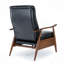 Fauteuil inclinable à accoudoirs en bois-1966182765