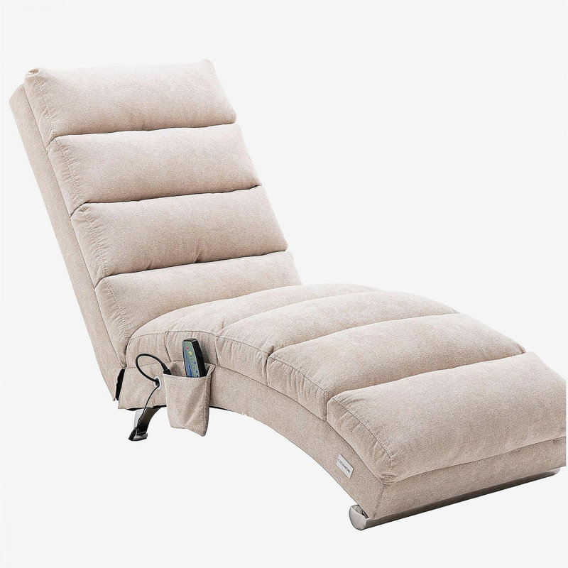 Méridienne rembourrée Coolmore Luxury, Beige
