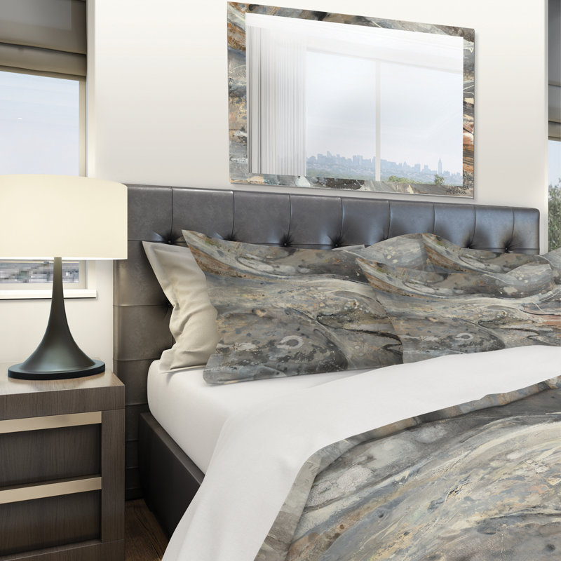 Ensemble de housse de couette Fire and Ice Minerals VI, Housse de couette double / grand et 2 taies
