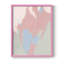 «Blush Abstract III», reproduction encadrée - bois massif-1612952306-1612952206