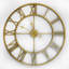 Hackney Roman Iron Wall Clock-858543878-863543078