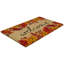 Paillasson Leaf "Fall Harvest" rectangulaire "Welcome" 18 "x 30"