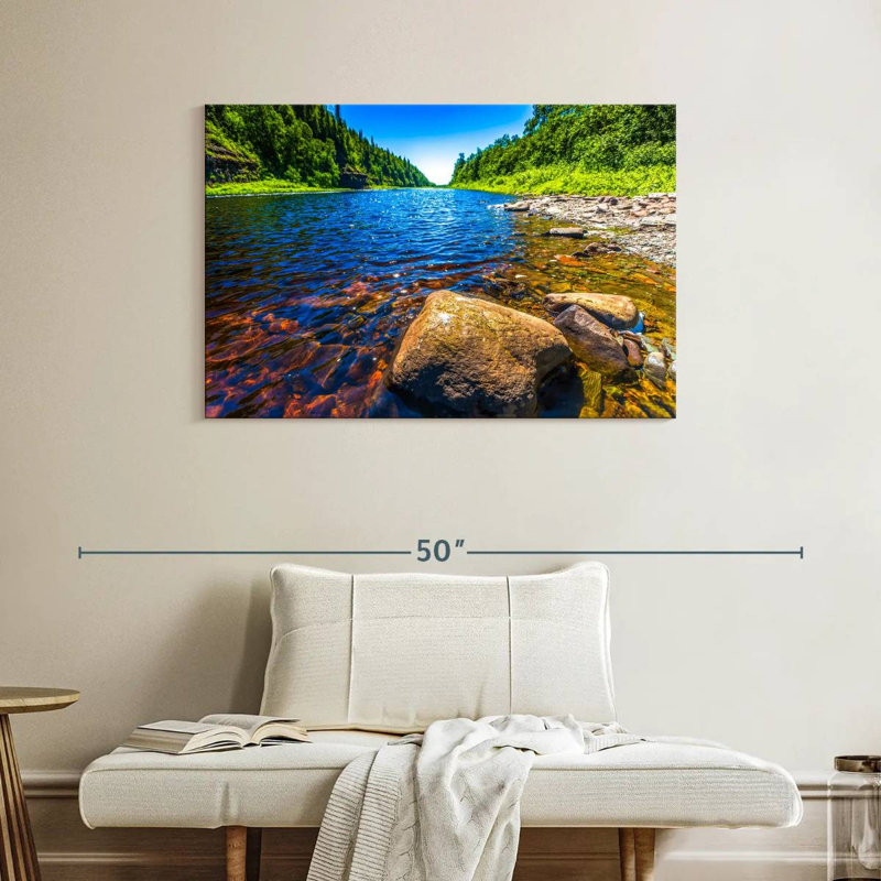 Alvord Crystal River, 26" H x 39" W