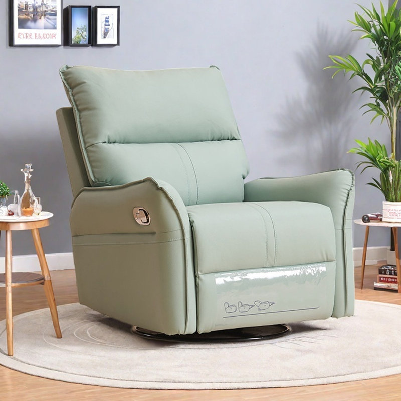 Ergonomic Recliner for Relaxation and Office Use, Cyan