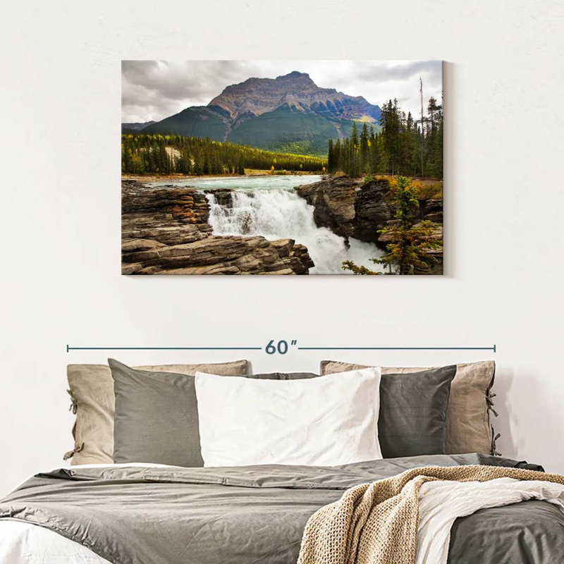 Cascades d'Alvord Sunwapta, H 30 po x l 45 po